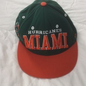 Zephyr Miami Hurricanes adjustable hat